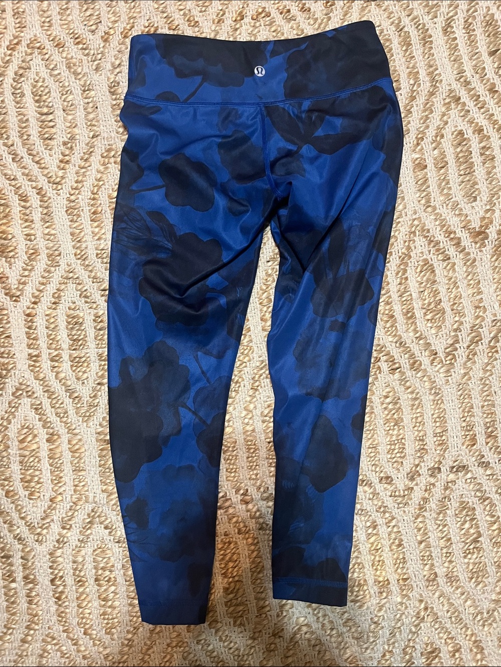 lululemon athletica Navy and Black Camo Leggings